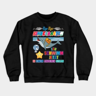 Einschulung Schulkind Delfin Crewneck Sweatshirt